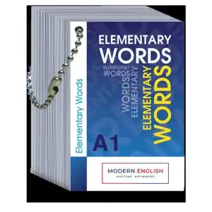 TCX Elementary Words - (A1 Kelime Kartları)    