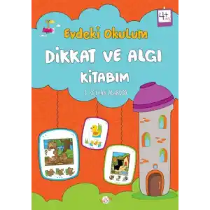 TCX Evdeki Okulum Dikkat ve Aı Kitabım 4+Yaş