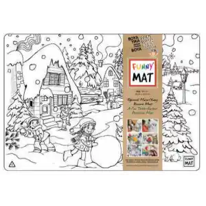 TCX Funny Mat - Kış 33,5 X 48 Cm