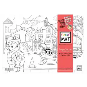 TCX Funny Mat - Mini  İtfaiye
