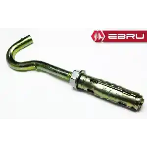 TCX Gömlekli Kancalı Çelik Dübel M8 - 5 Adet
