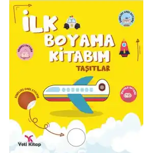 TCX İlk Boyama Kitabım Taşıtlar