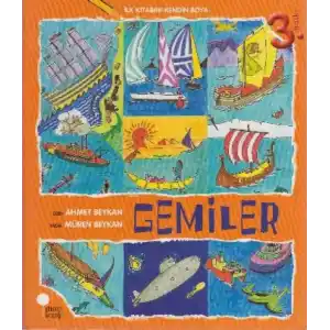 TCX İlk Kitabını Kendin Boya - Gemiler