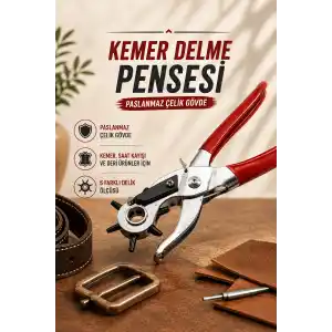 TCX Kemer Delme Pensesi Paslanmaz Çelik Gövde