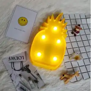 TCX Led Işıklı Ananas Gece Lambası