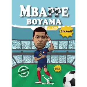 TCX Mbappe Boyama Kitabı