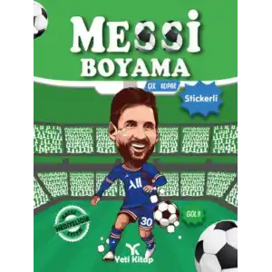 TCX Messi Boyama Kitabı