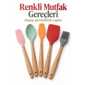 TCX ® Mutfak Seti Renkli Başlıklı