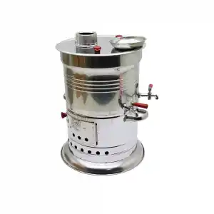 TCX PİKNİK SEMAVERİ 7LT ÇİFT MUSLUK KUTULU