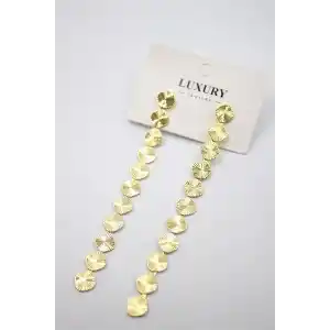 TCX Pullu Küpe - Altın