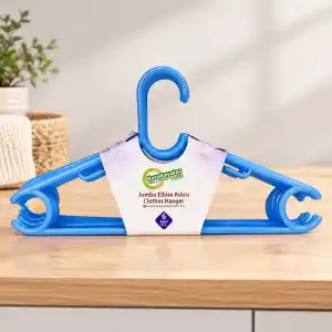 TCX Renkli Elbise Askısı