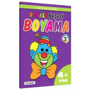 TCX Renkli Neşeli Boyama -2 (4+Yaş)
