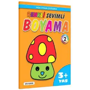 TCX Renkli Sevimli Boyama -2 (3+Yaş)