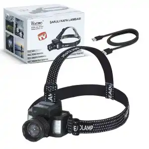 TCX Sensörlü Cree Tg Led  Şarjlı Kafa Lambası  Wt-625