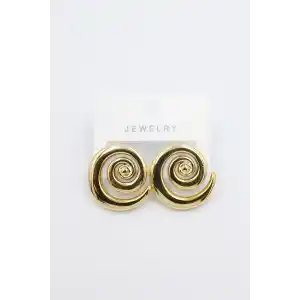 TCX Spiral Küpe - Altın