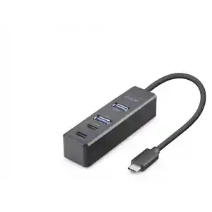 TCX Type-c 3.2 Gen2 Hub 4 Port 10 Gbps Siyah TU1009