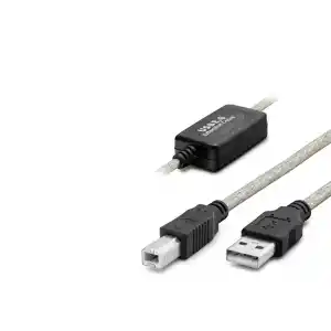 TCX Usb Printer Kablosu 10 M - Silver Siyah HDX7559