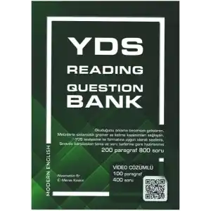 TCX YDS Reading Question  (Video Çözümlü)    