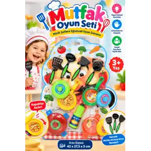 TCX ZN-9701 Şef Mutfak Seti/ +3 yaş