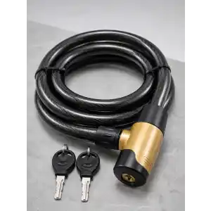 Güçlü Motor Kilidi 2M Çelik Halat Motosiklet ve Bisiklet İçin