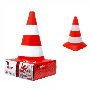 Dikkat Çekici Trafik Konisi 4lü Set
