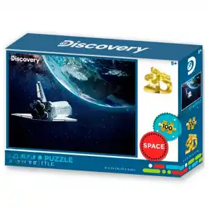 Eğlenceli Uzay Mekiği Puzzle 100 Parça Seti