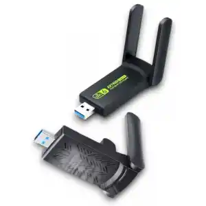 Kablosuz Wifi Adaptör 1200 Mbps USB 3.0 Windows ve Mac Uyumlu