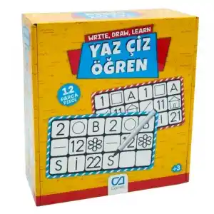 Eğlenceli Yaz Çiz Öğren Seti 1 Adet