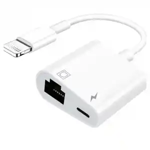 Kompakt Ethernet Adaptörü Lightning Uyumlu 1 Adet