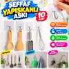 Şeffaf Kendinden Yapışkanlı Askı 10 Adet