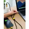 Hızlı Şarj Kablosu 240W USB Type-C Lightning Micro USB