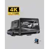 Profesyonel 3 Kameralı Araç DVR 1080P Full HD