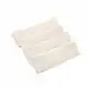 Bürümcük Desenli Ekru Mendil 4lü Set