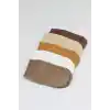 Basic Bej Soket Çorap 5li Kutulu Set