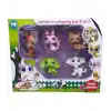 Sevimli Hayvan Figürleri 5li Kutulu Set