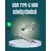 TCX TCX® USB‑C Çoklu Bağlantı Merkezi – 5 Gbps, 100‑240 V, Sağlam Eloksal Tasarım