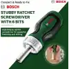 Bosch 1600A027PK Cırcırlı 6 Parça Tornavida