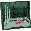 Bosch Home and Garden X/Line Mini 15 Parça Matkap Ucu Seti, Yeşil