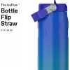 STANLEY IceFlow™ Aerolight™ Flip Straw 2.0 Pipetli Termos Su Şişesi 0.7 Litre - Pacific Hypergrip | Paslanmaz Çelik