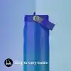 STANLEY IceFlow™ Aerolight™ Flip Straw 2.0 Pipetli Termos Su Şişesi 0.7 Litre - Pacific Hypergrip | Paslanmaz Çelik