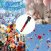 KOBB KB2203 87 PSI Bisiklet Lastik Şişirme Taşınabilir Mini El Pompası ve Bisiklet Montaj Aparatı, Kırmızı/Siyah