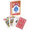 Bicycle Rider Back International Standard Endeks, Poker Boyu, 1 Deste, Kırmızı veya Mavi