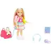 Barbie® Seyahatte Chelsea Bebek ve Aksesuarları