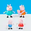 Peppa Pig Peppanın 5 Kişilik Ailesi ve Bebek Evie | El Ele Tutuşabilen Hareketli Figürler | 3 Yaş ve Üzeri Kız ve Erkek Çocuklar İçin Okul Öncesi Oyuncak