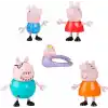 Peppa Pig Peppanın 5 Kişilik Ailesi ve Bebek Evie | El Ele Tutuşabilen Hareketli Figürler | 3 Yaş ve Üzeri Kız ve Erkek Çocuklar İçin Okul Öncesi Oyuncak