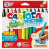 Carioca Jumbo Süper Yıkanabilir Keçeli Boya Kalemi 12Li