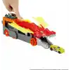 Hot Wheels fırlatıcı ve taşıyıcı ejderha Hot Wheels™ Şehri fırlatıcı ve taşıyıcı ejderha, ağzından araba püskürtür, 3 yaş ve üzeri çocuklar için hediye GTK42