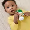 Fisher-Price Keyifli Aktiviteler Kahve Keyfi Dişlik, BPA içermeyen çıngıraklı yenidoğan oyuncağı, 3 ay ve üzeri bebekler için duyusal gelişimi destekleyen oyunlar, JMF08