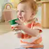 Fisher-Price Keyifli Aktiviteler Kahve Keyfi Dişlik, BPA içermeyen çıngıraklı yenidoğan oyuncağı, 3 ay ve üzeri bebekler için duyusal gelişimi destekleyen oyunlar, JMF08