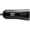 Spigen 30W USB-A 2 Port Araç içi Hızlı Şarj Aleti 18W + 12W Akım Korumalı Güç Adaptörü Çakmaklık iPhone & Android & iPad Type-C PD EV302 - ACP08700